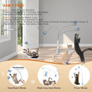 Upgraded 360° Automatic Butterfly Cat Toy with Strong Suction Base, USB Rechargeable